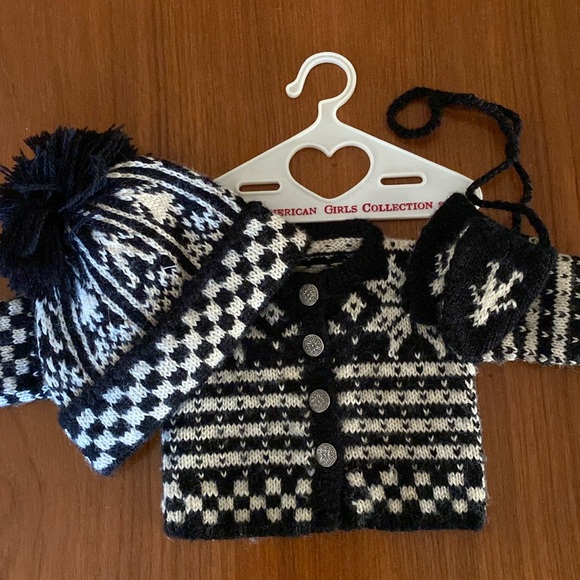 Vintage American Girl Kirsten Winter Woolen Set - Picture 9 of 12